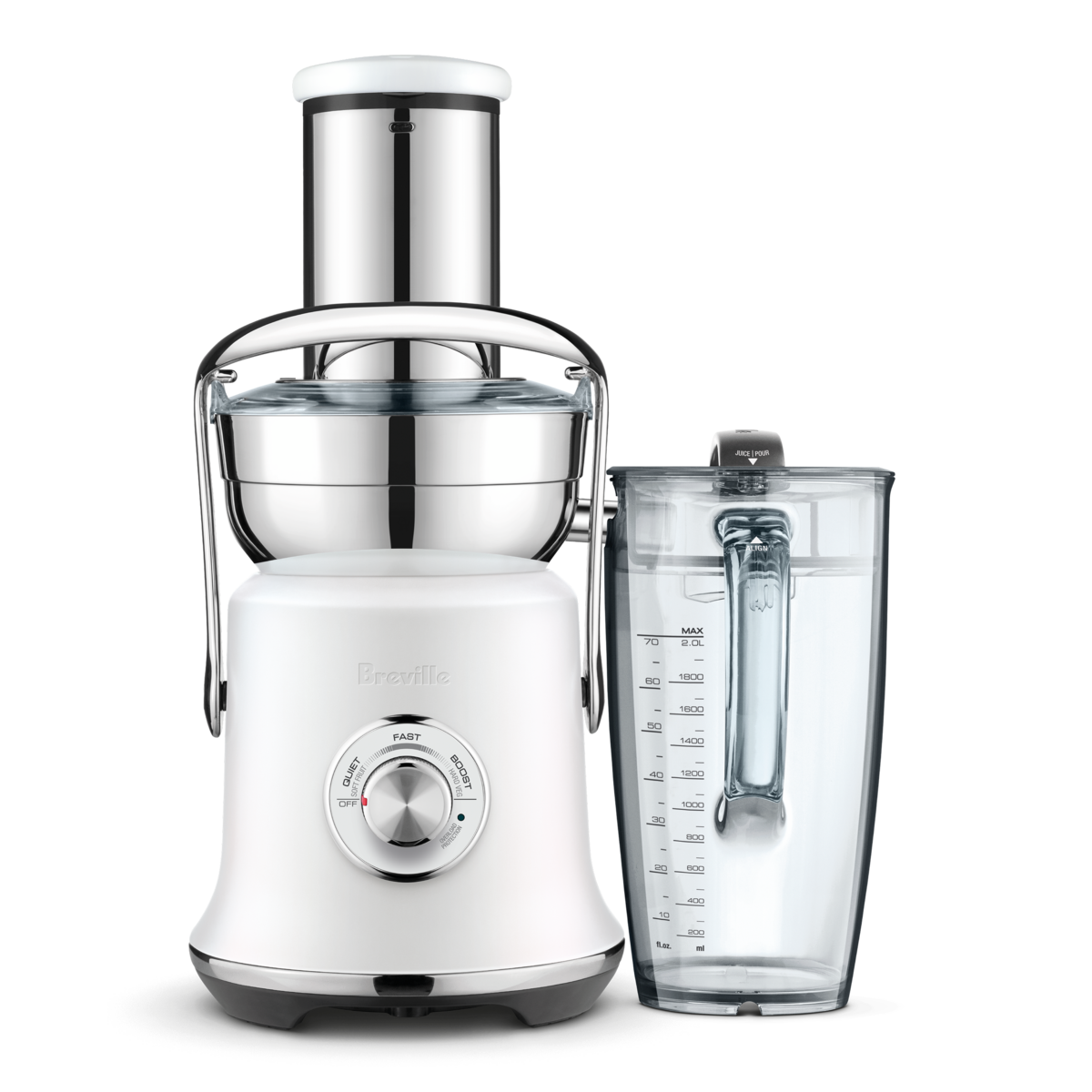 Breville Juice Fountain ジューサー Breville Compact Juice Fountain Cold Plus, Fruit & Vegetable